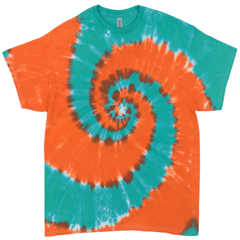 Image for Aquamarine / Orange Spiral